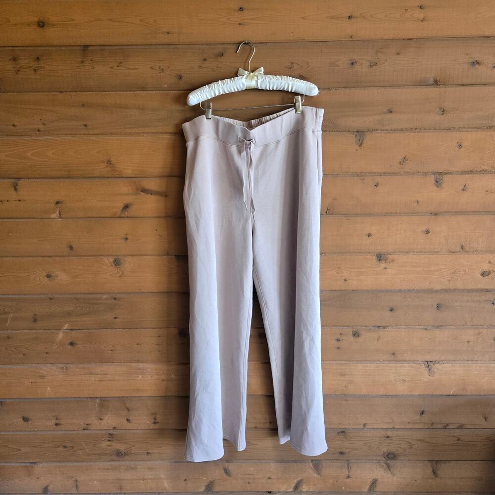 Spanx Airluxe AirEssentials Pant 3X Lunar Wide Leg Athleisure Lounge Cozy Preppy - Picture 2 of 6